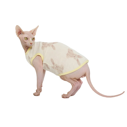 Breathable Tank Top for Sphynx - Rabbit