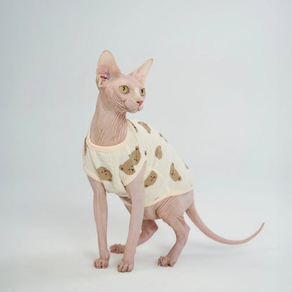 Breathable Tank Top for Sphynx