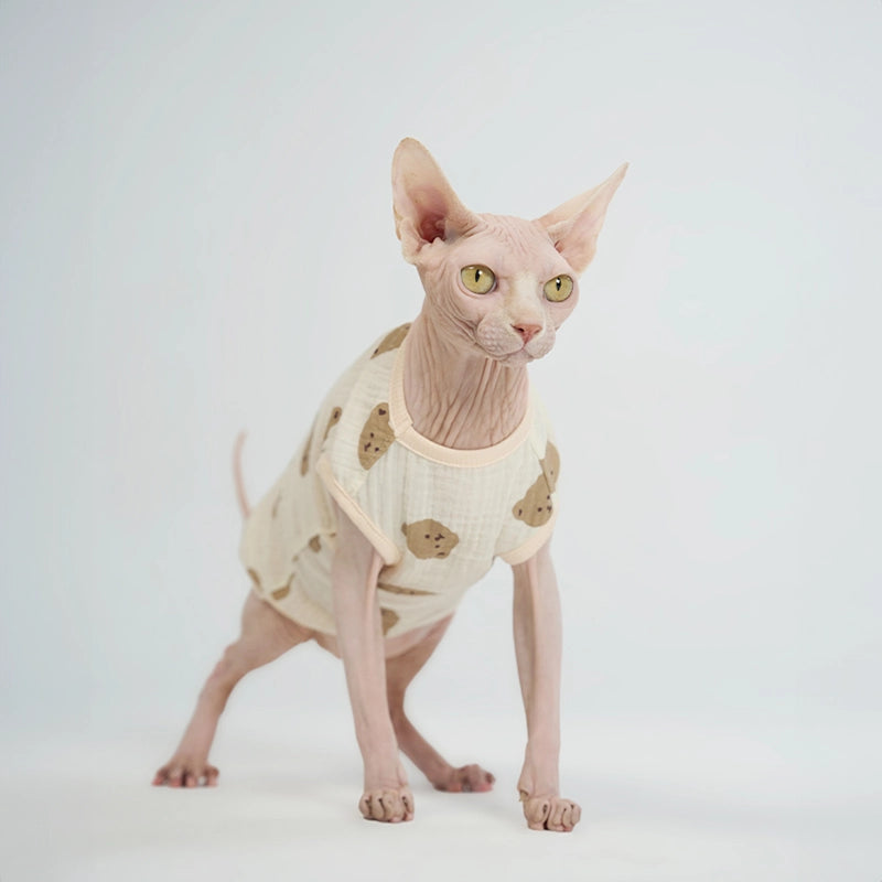 Breathable Tank Top for Sphynx