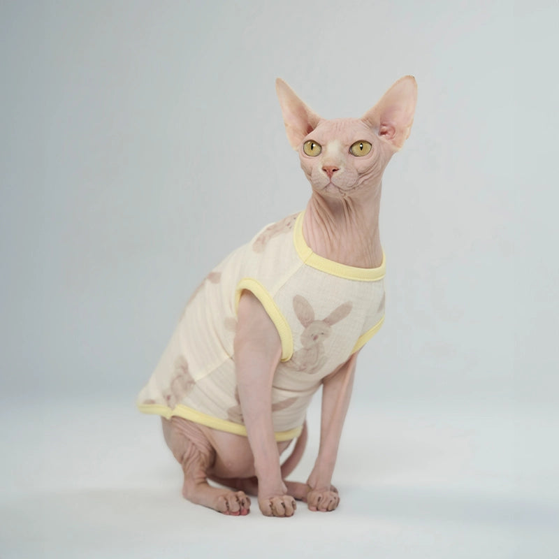 Breathable Tank Top for Sphynx