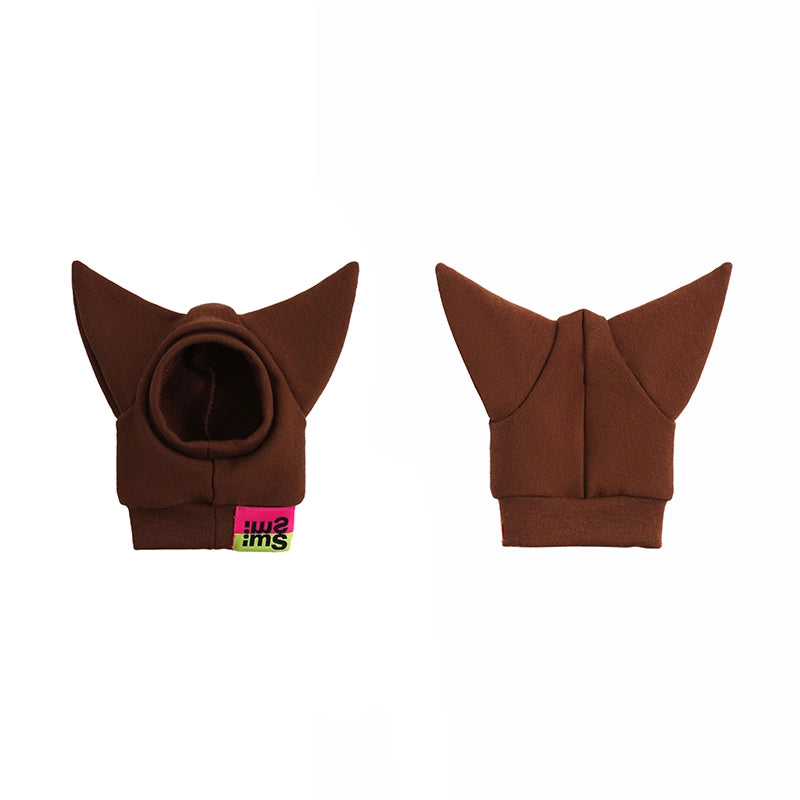 Cotton Material Hat for Hairless Cats - Brown