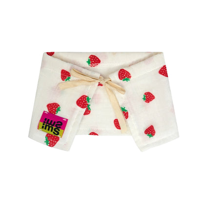 Pet Bibs with Laces for Sphynx - Strawberrry