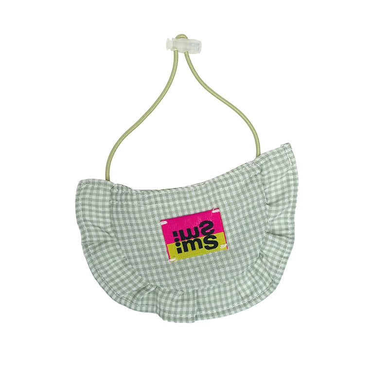 Plaid Bibs for Sphynx - Green