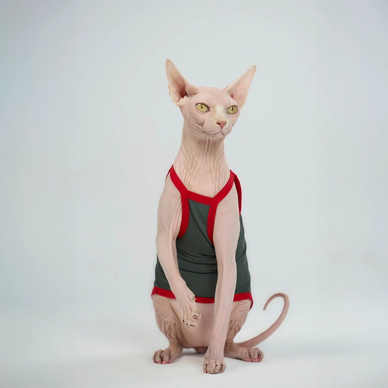 Summer Simple Tank Top for Sphynx