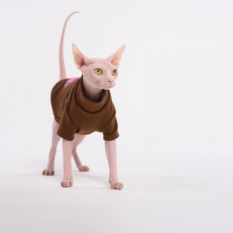 Winter Turtleneck Shirt for Sphynx