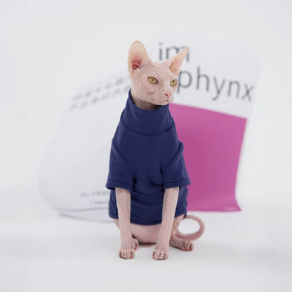 Winter Turtleneck Shirt for Sphynx