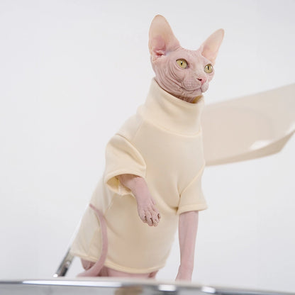 Winter Turtleneck Shirt for Sphynx