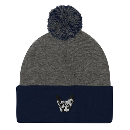 Custom Pom-Pom Beanie